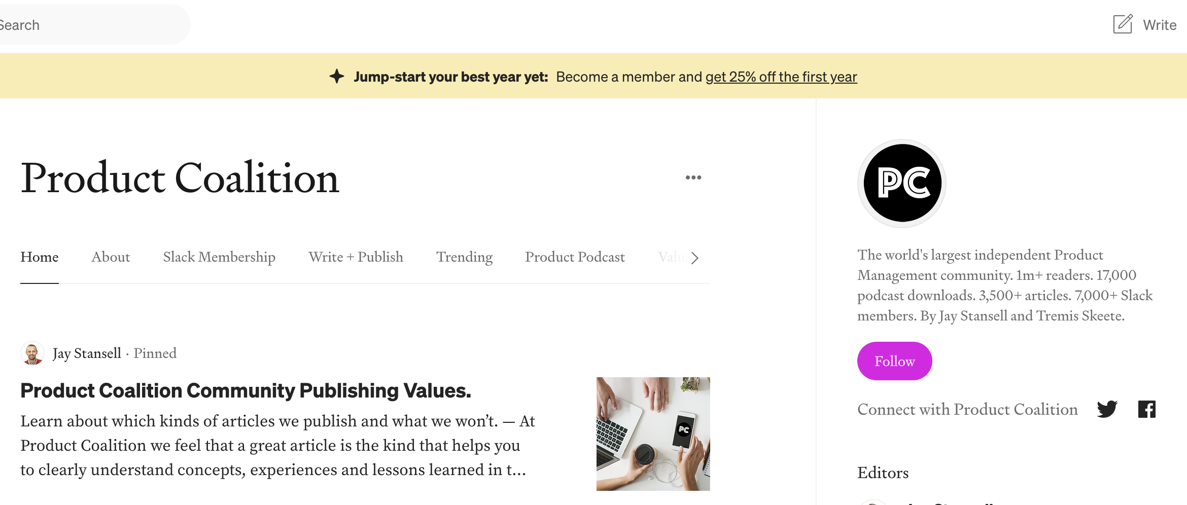 product coalition product management newsletter